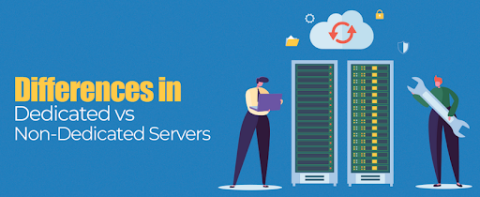 Differences in dedicated server and non-dedicated server infrastructure