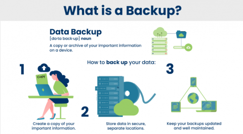 Data backup process to protect information on a Tokyo dedicated server