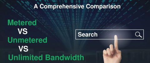 Dedicated server bandwidth comparison metered vs unmetered vs unlimited Metered vs unmetered bandwidth comparison for Bulgaria dedicated server hosting