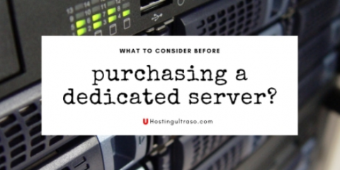 Tips to choose a dedicated server for performance and scalability